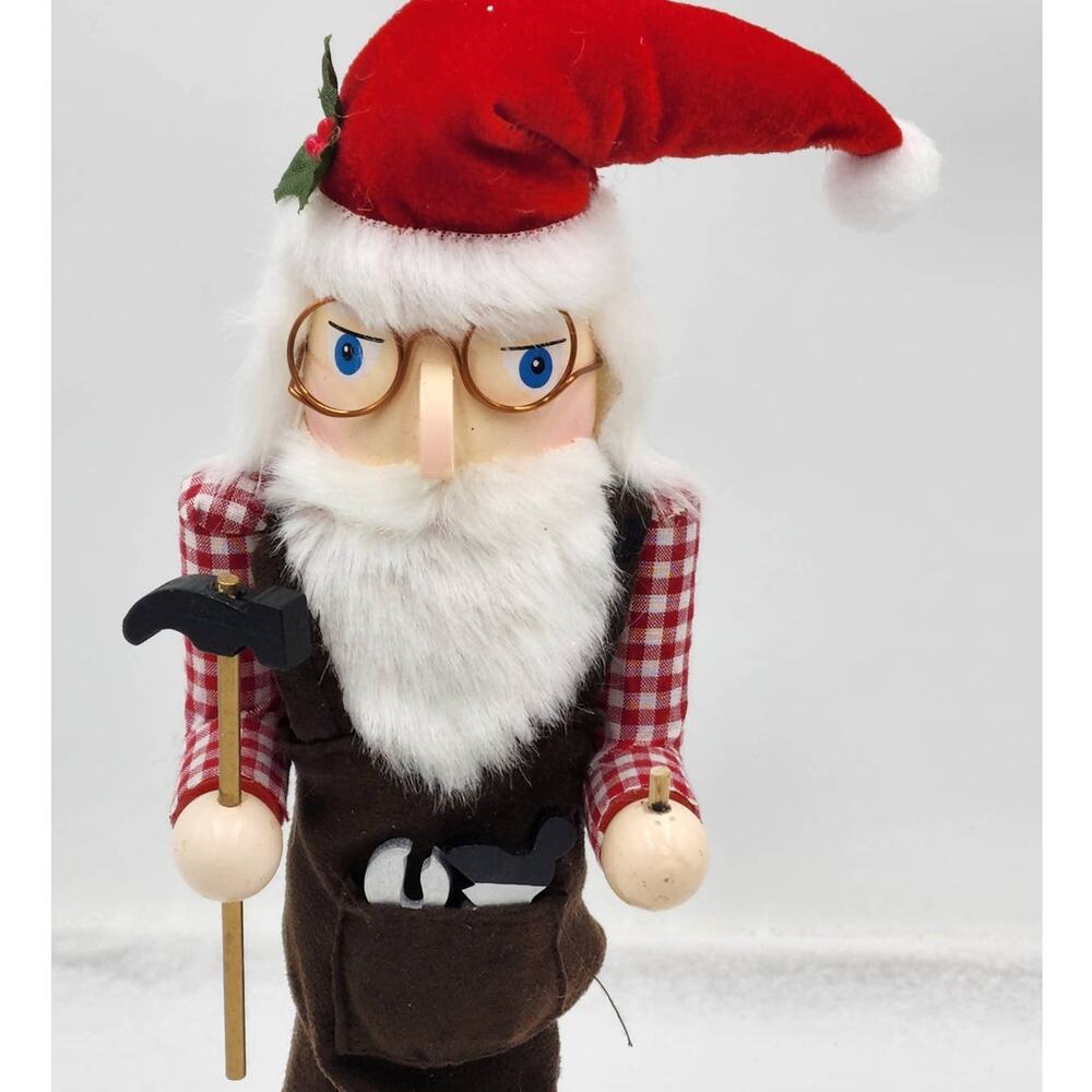 Nutcracker Santa Toymaker Christmas Winter Holiday Decor Vintage 15"